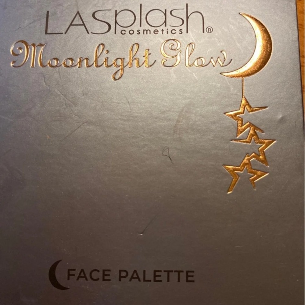 Lasplash cosmetics “Moonlight Glow” face palette. Never used or swatched